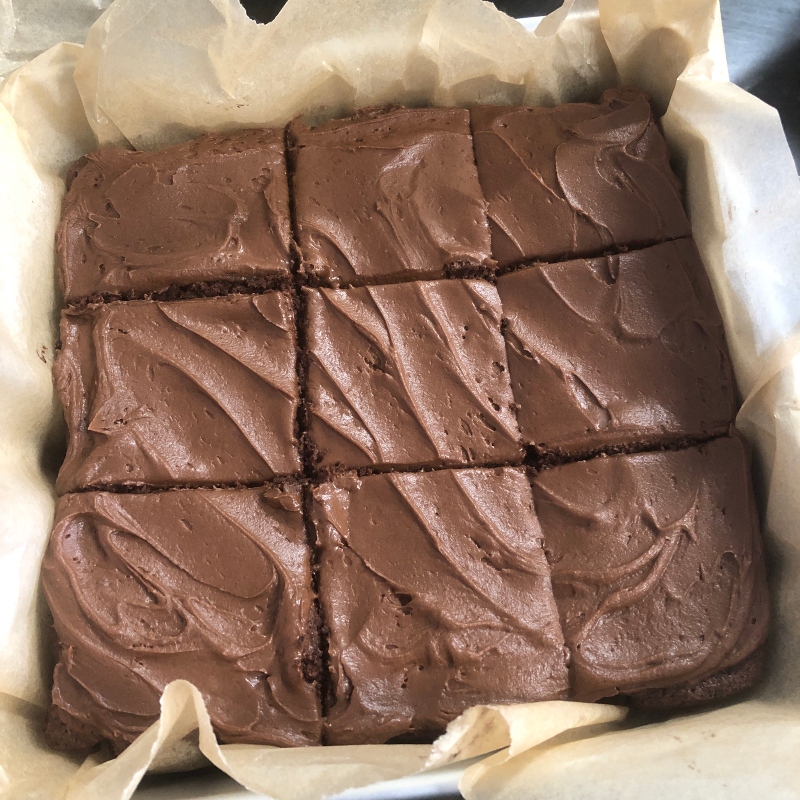 Organic Chocolate Brownies (aka 'The Best Damn Brownies Ever!'), singles - Lavender & Honey