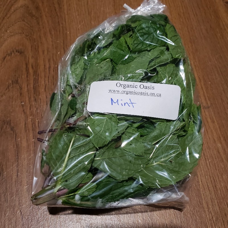 Fresh Mint, Bunch - Organic Oasis