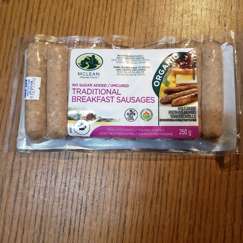 Traditional Breakfast Sausage