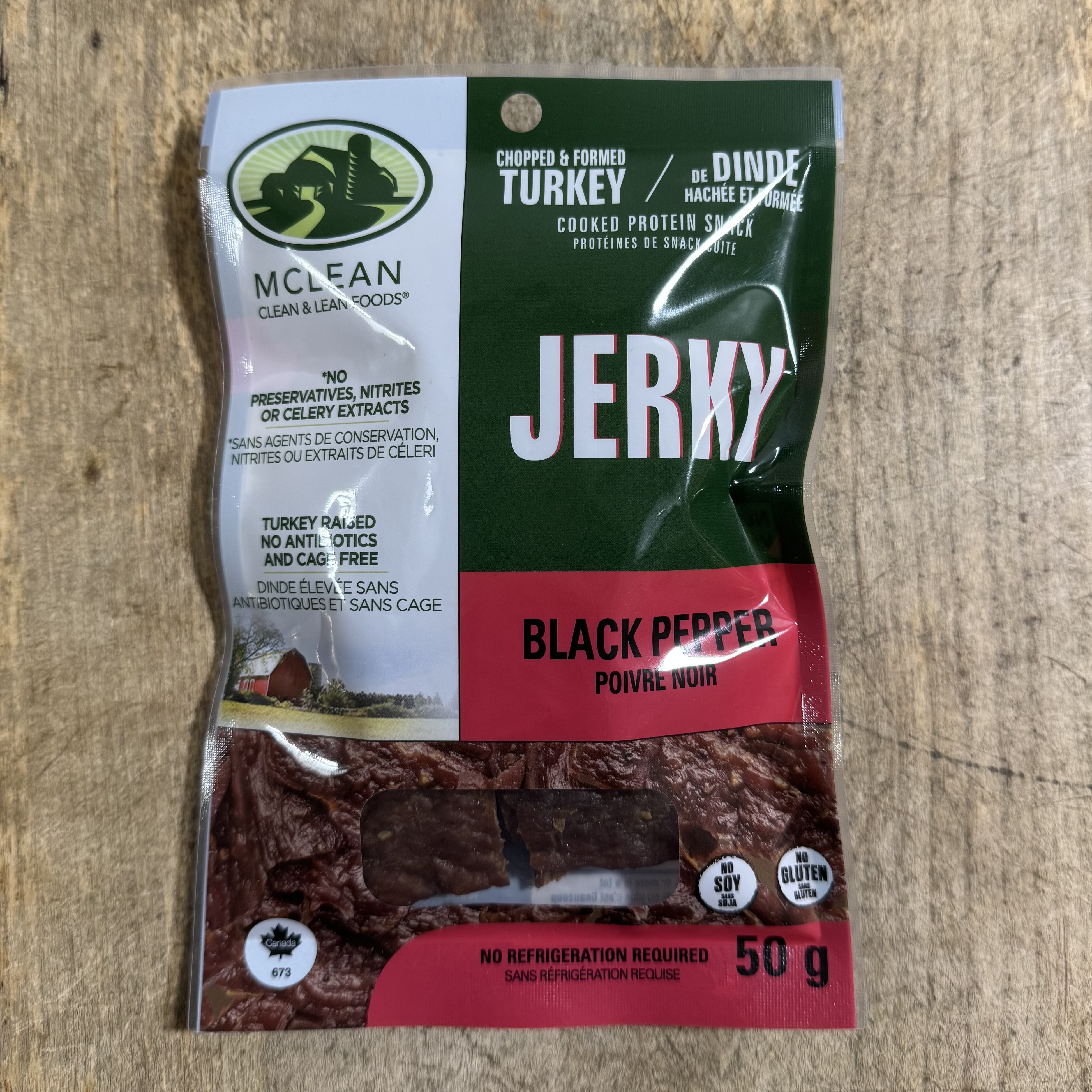 Turkey Jerky, Pepper