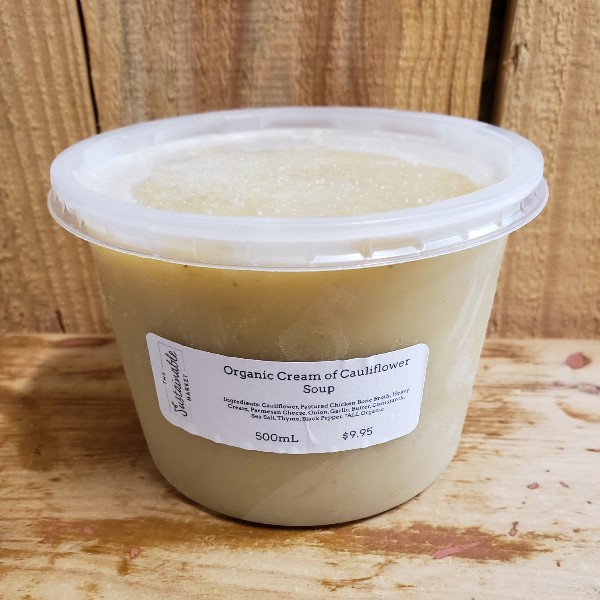 Frozen Soups  - Organic Cream of Cauliflower