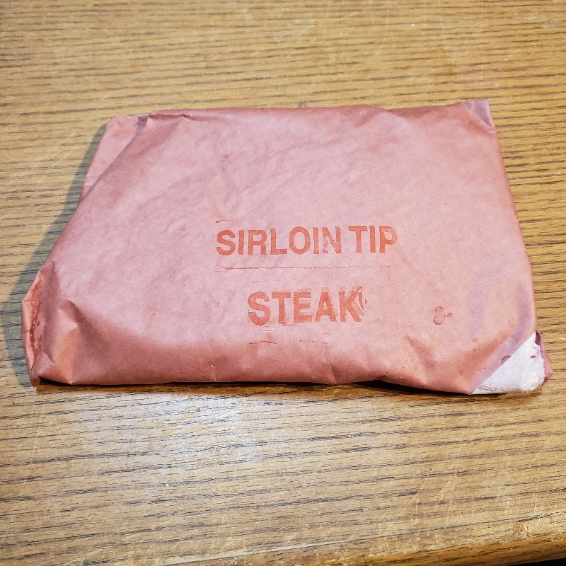 Grass-Fed Beef, Sirloin Tip Steak - Brookfront