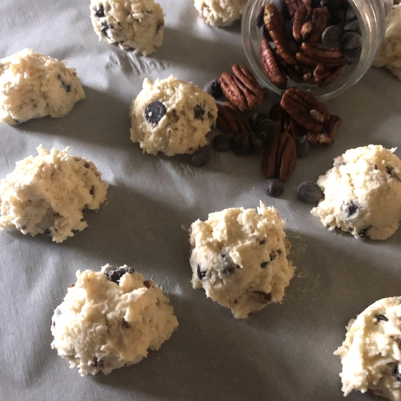 KETO White Chocolate Coconut Clusters, 4-pack - Lavender & Honey