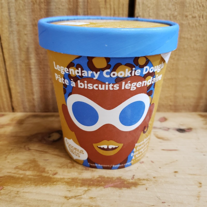 Coconut Ice Cream - Legendary Cookie Dough