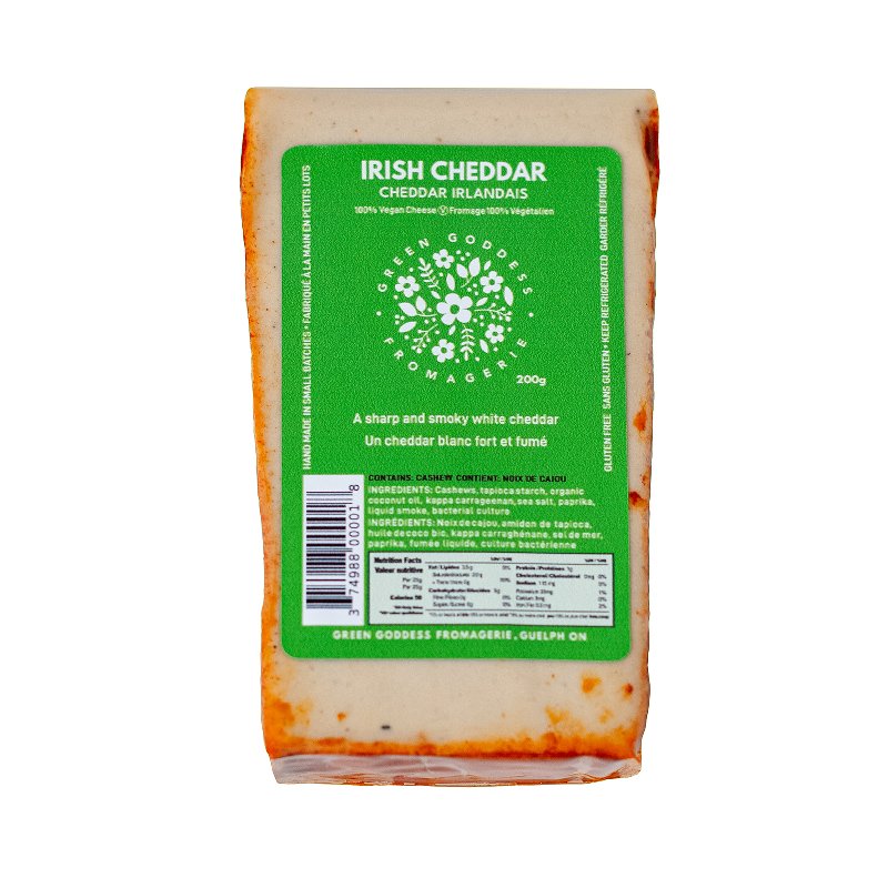 Vegan Cheese, Irish Cheddar
