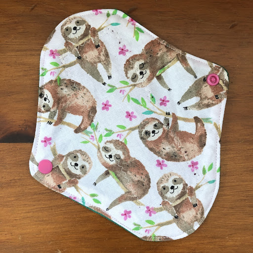 8” Sloth Print Pad
