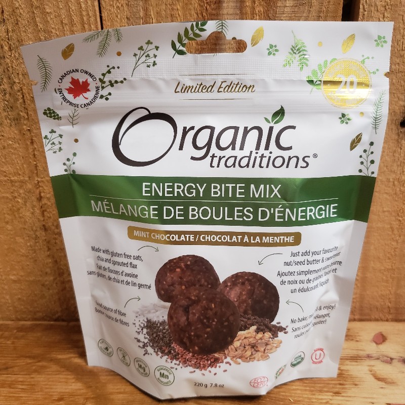 Energy Bite Mix, Mint Chocolate