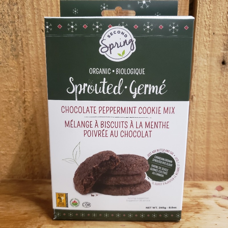 Organic Sprouted Cookie Mix, Chocolate Peppermint - SALE