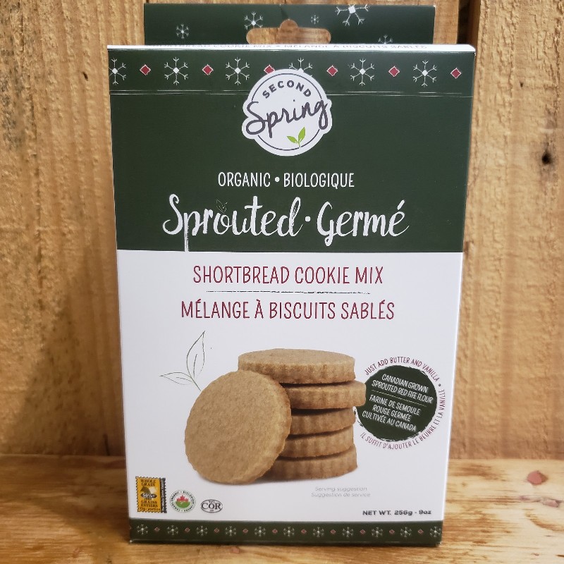 Organic Sprouted Cookie Mix, Shortbread - SALE