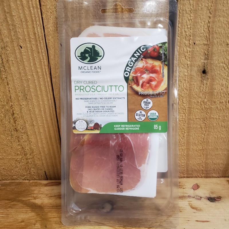 Organic Sliced Proscuitto