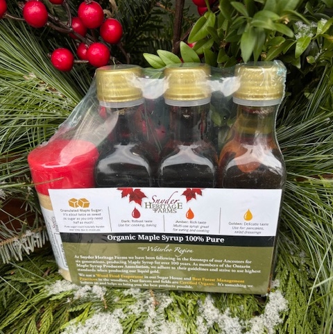 Maple Syrup - Syrup Sampler Gift Set