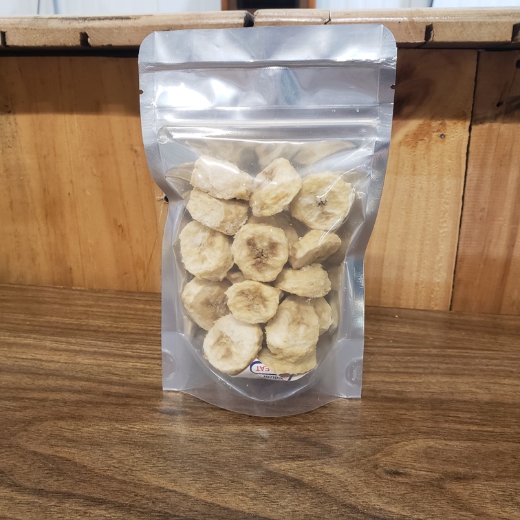 Freeze Dried, Bananas snack pack 20g