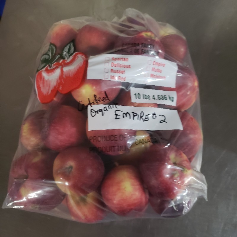 Apples, Empire 2nds - 10lbs  - Apple Creek Farm