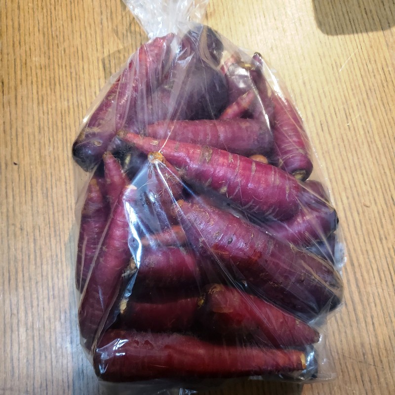 Carrots, Purple Dragon 5lb - Knechtels