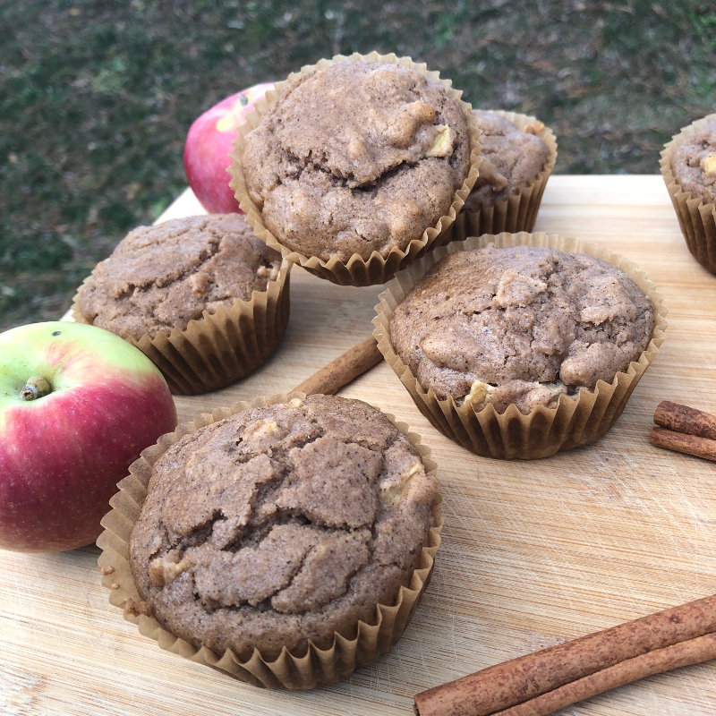 Apple Cinnamon Breakfast Muffins (Paleo & GF), 1/2 doz - Lavender & Honey