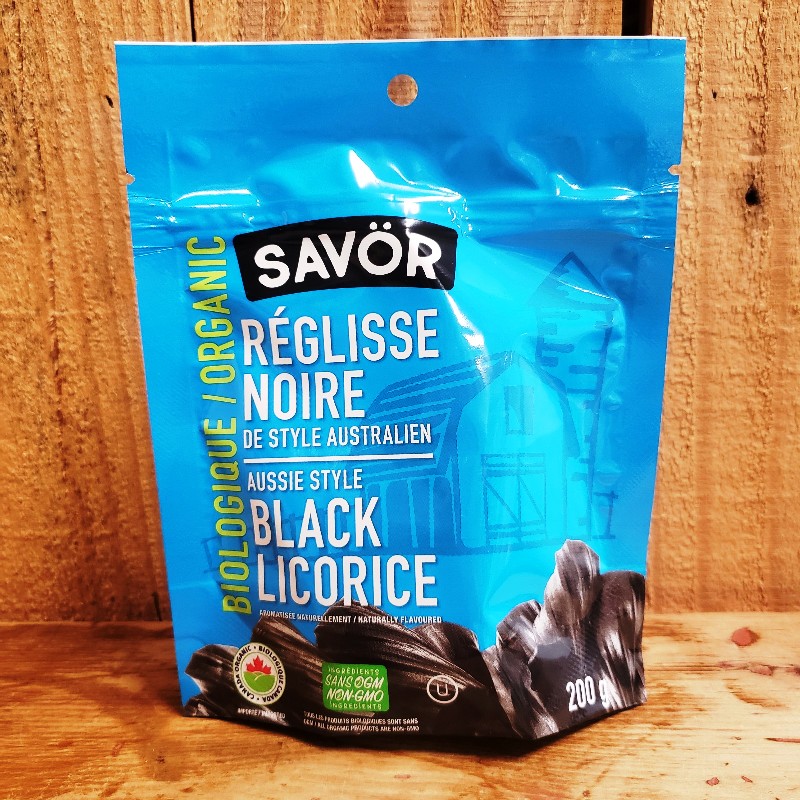 Organic Aussie Style Black Licorice