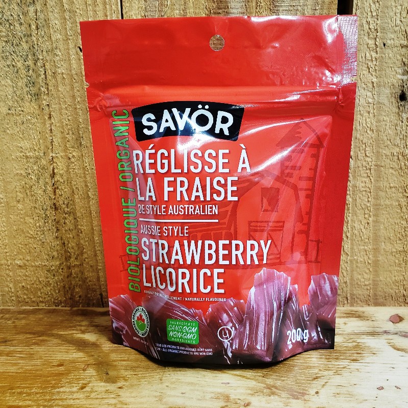 Organic Aussie Style Strawberry Licorice