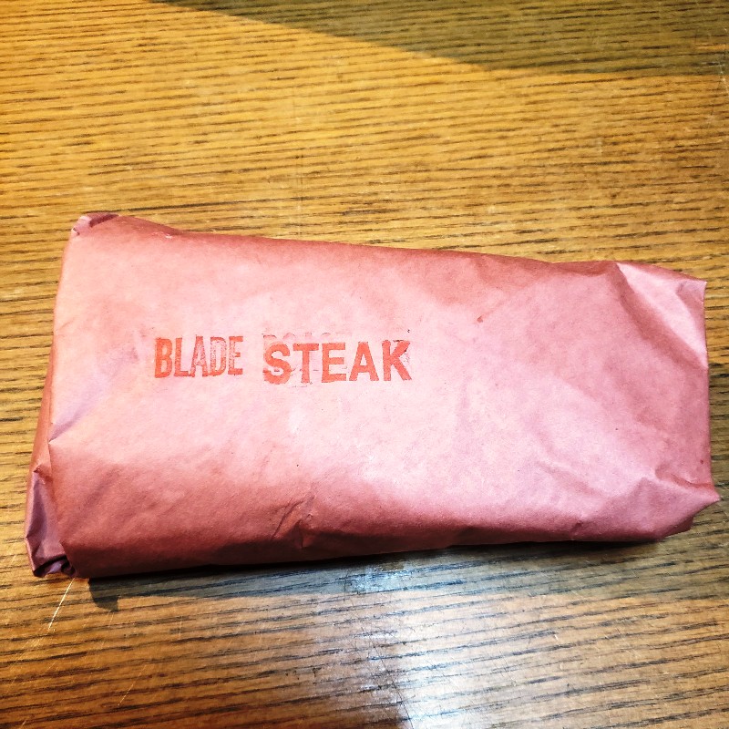 Grass-Fed Beef, Blade Steak - Brookfront