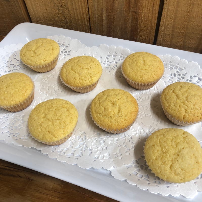 Organic Corn Muffins, 2-pack - The Sustainable Kitchen