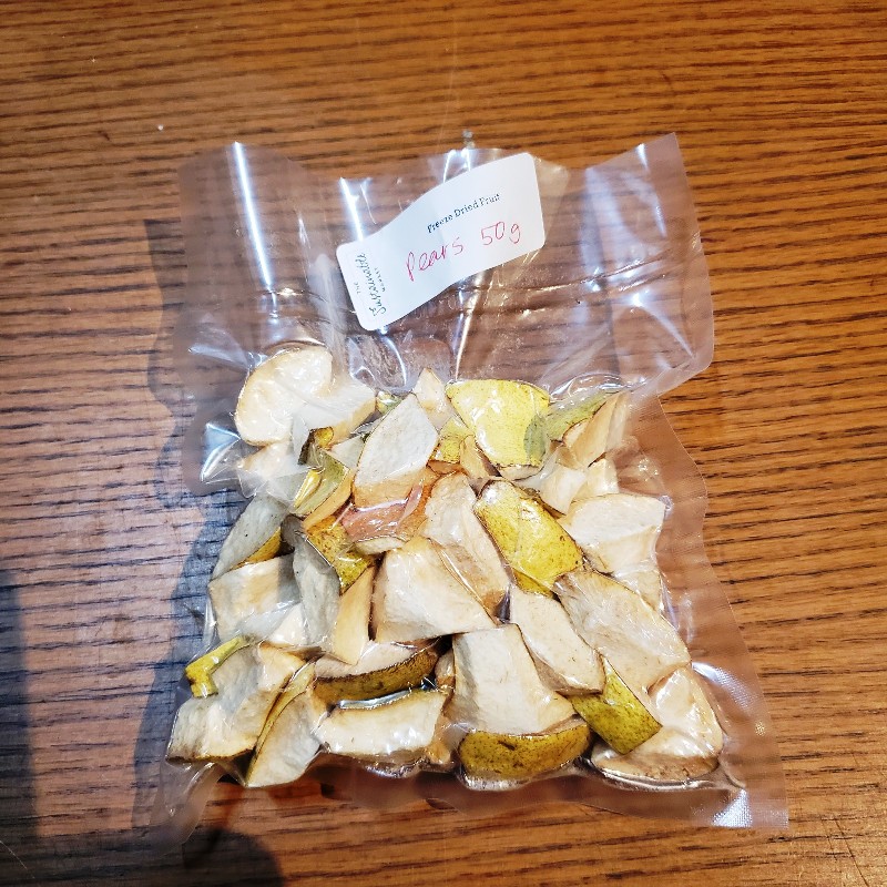 Freeze Dried Pears 50g