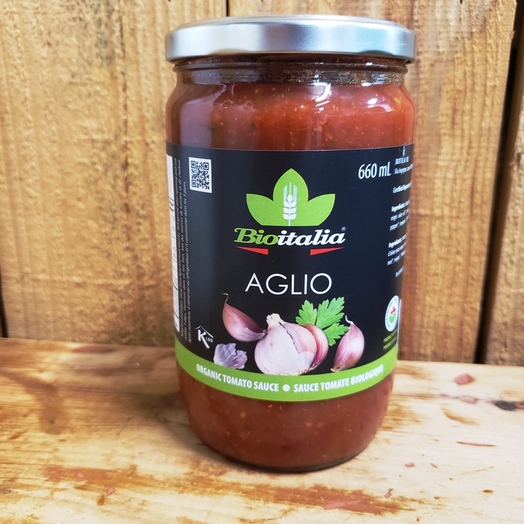Organic Tomato Sauce - Aglio