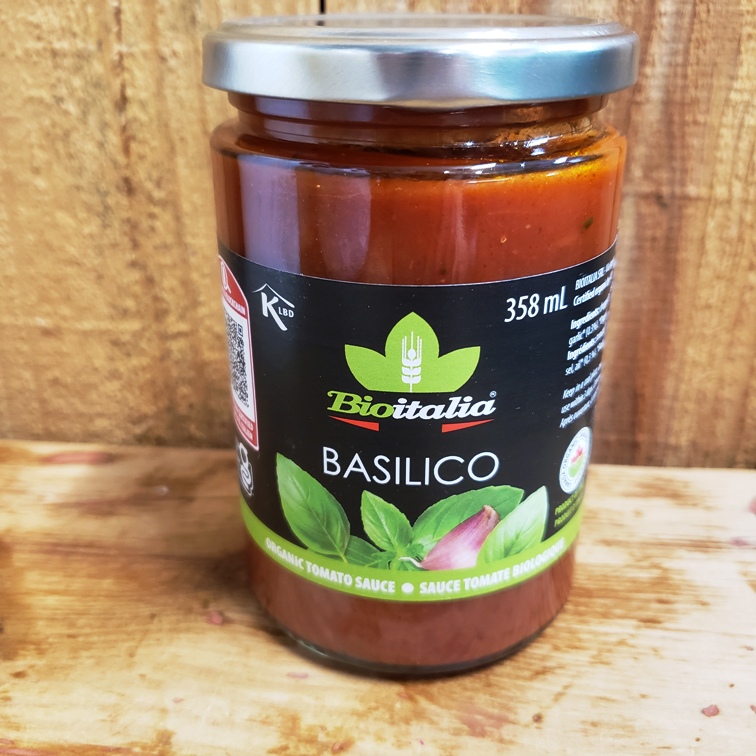 Organic Tomato Sauce - Basilico