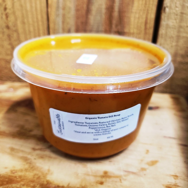 Frozen Soups  - Organic Tomato Dill Soup