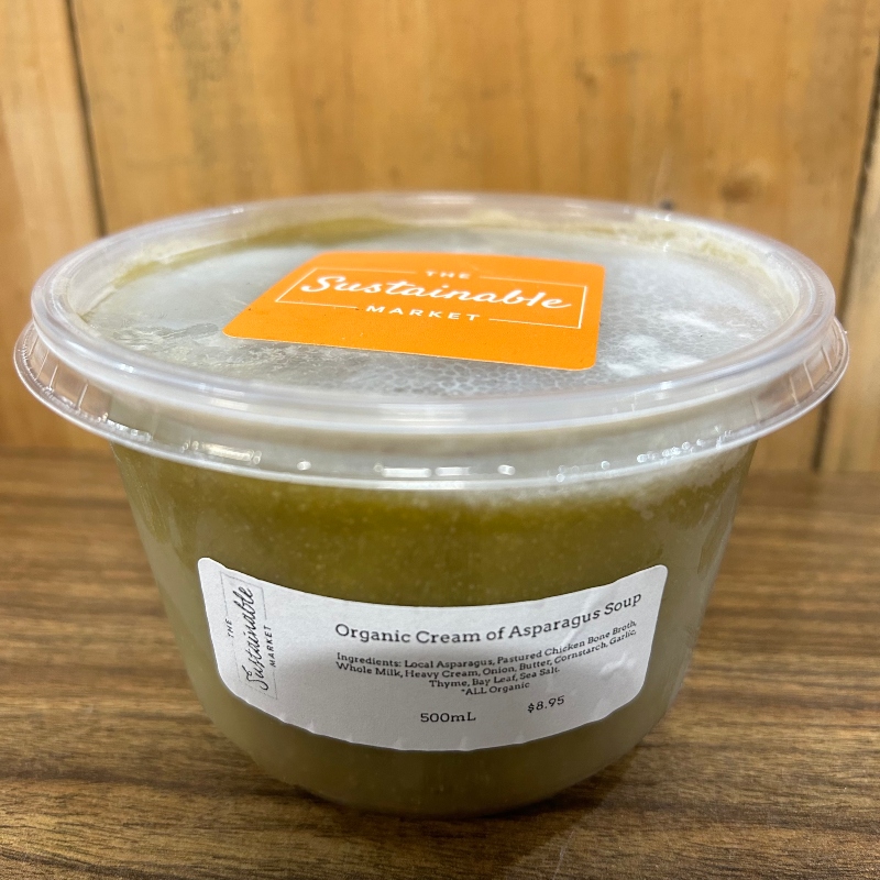 Frozen Soups  - Organic Cream of Asparagus Soup