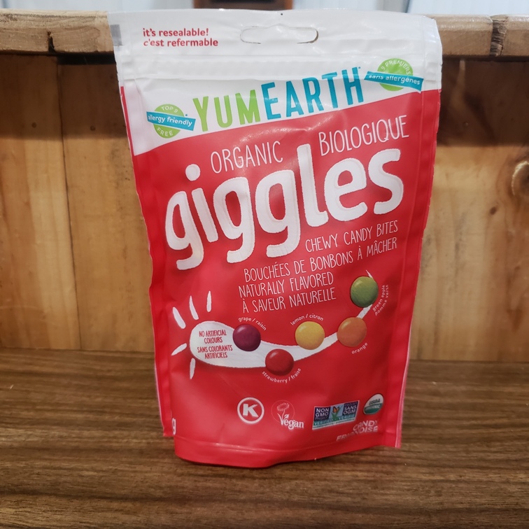 Organic Giggles, Chewy Candy Bites