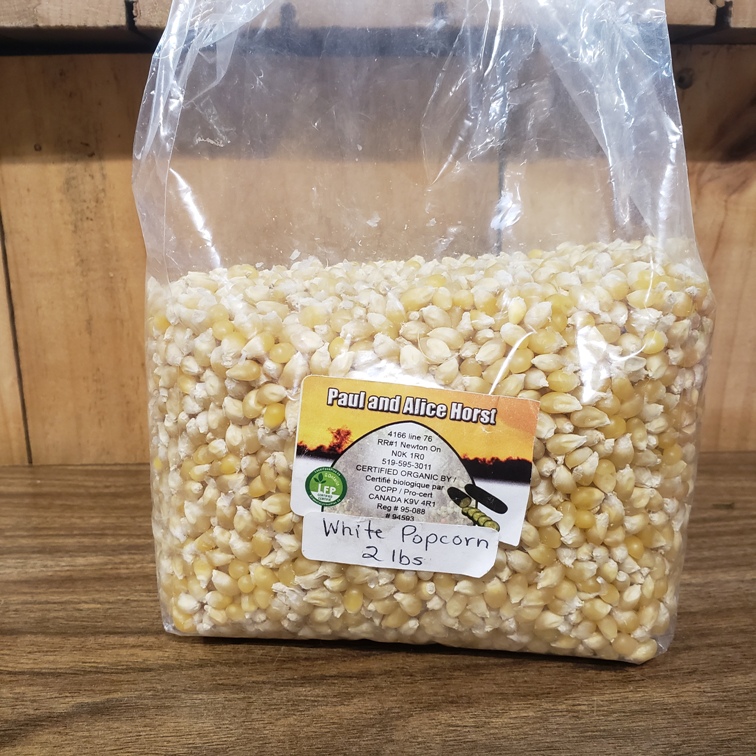 Popcorn, White 2lb - Horst
