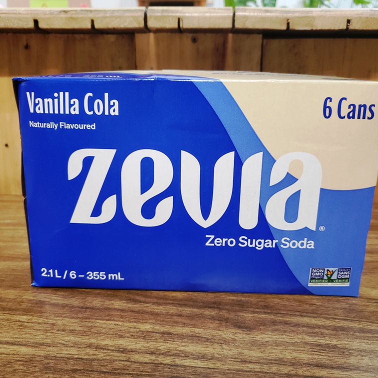 Vanilla Cola 6 pack - Zero Calorie Soda