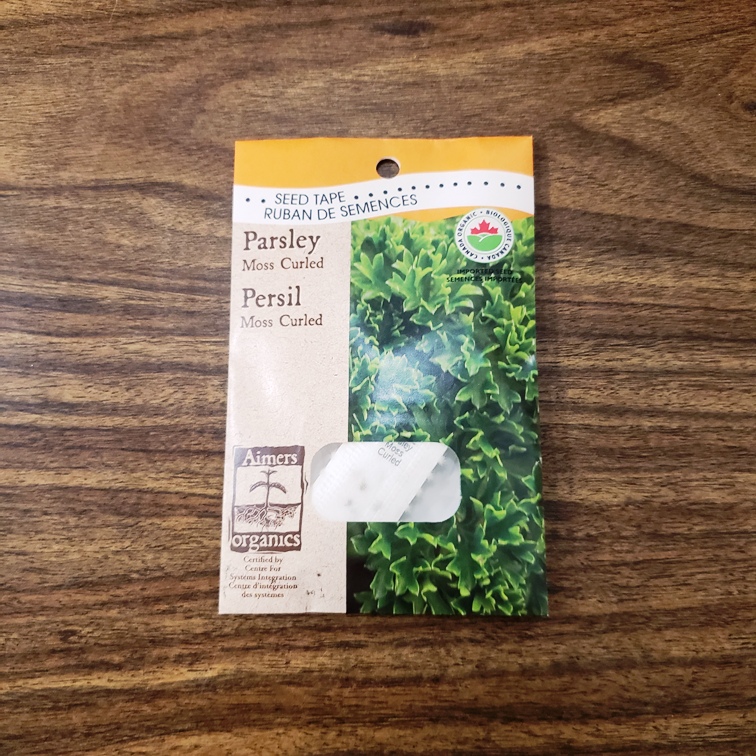 Seed Tape - Parsley, Moss Curled