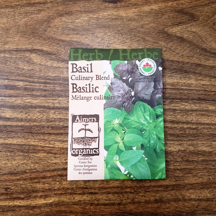 Seeds - Basil, Culinary Blend