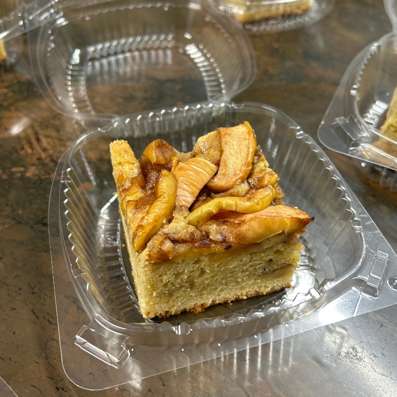 Organic Sourdough Einkorn Apple Cake, singles - The Sustainable Kitchen