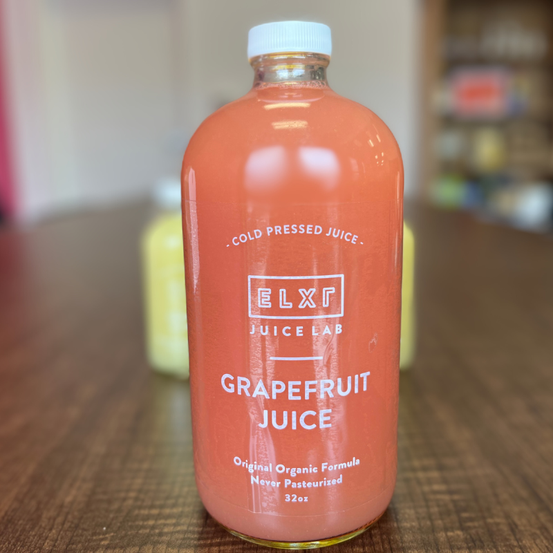 Fresh Organic Grapefruit Juice - ELXR