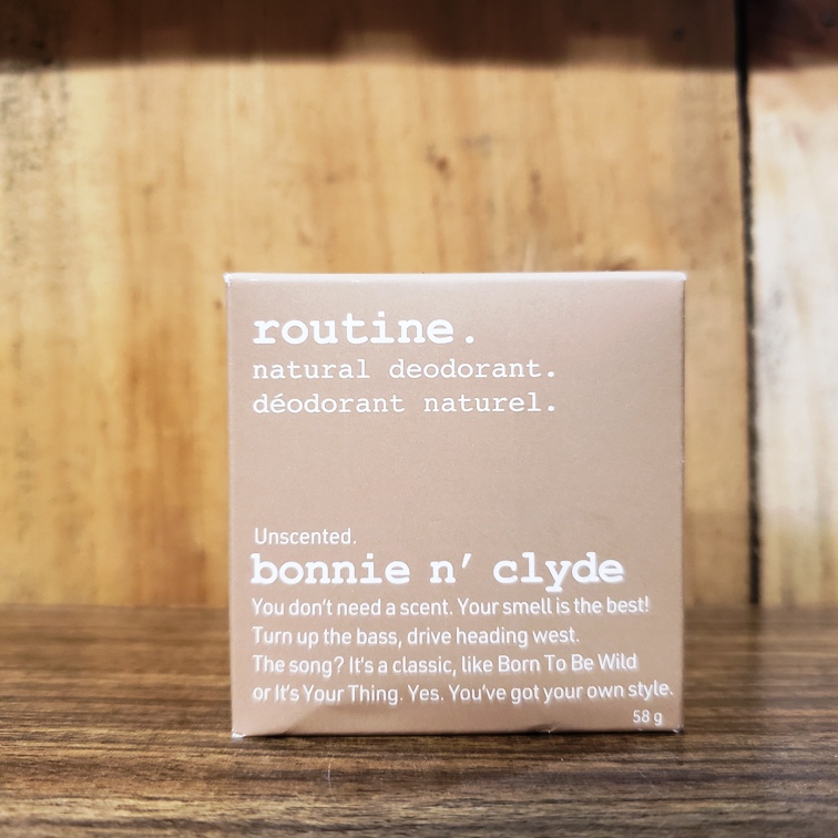 Deodorant Cream - Bonnie n' Clyde (unscented)