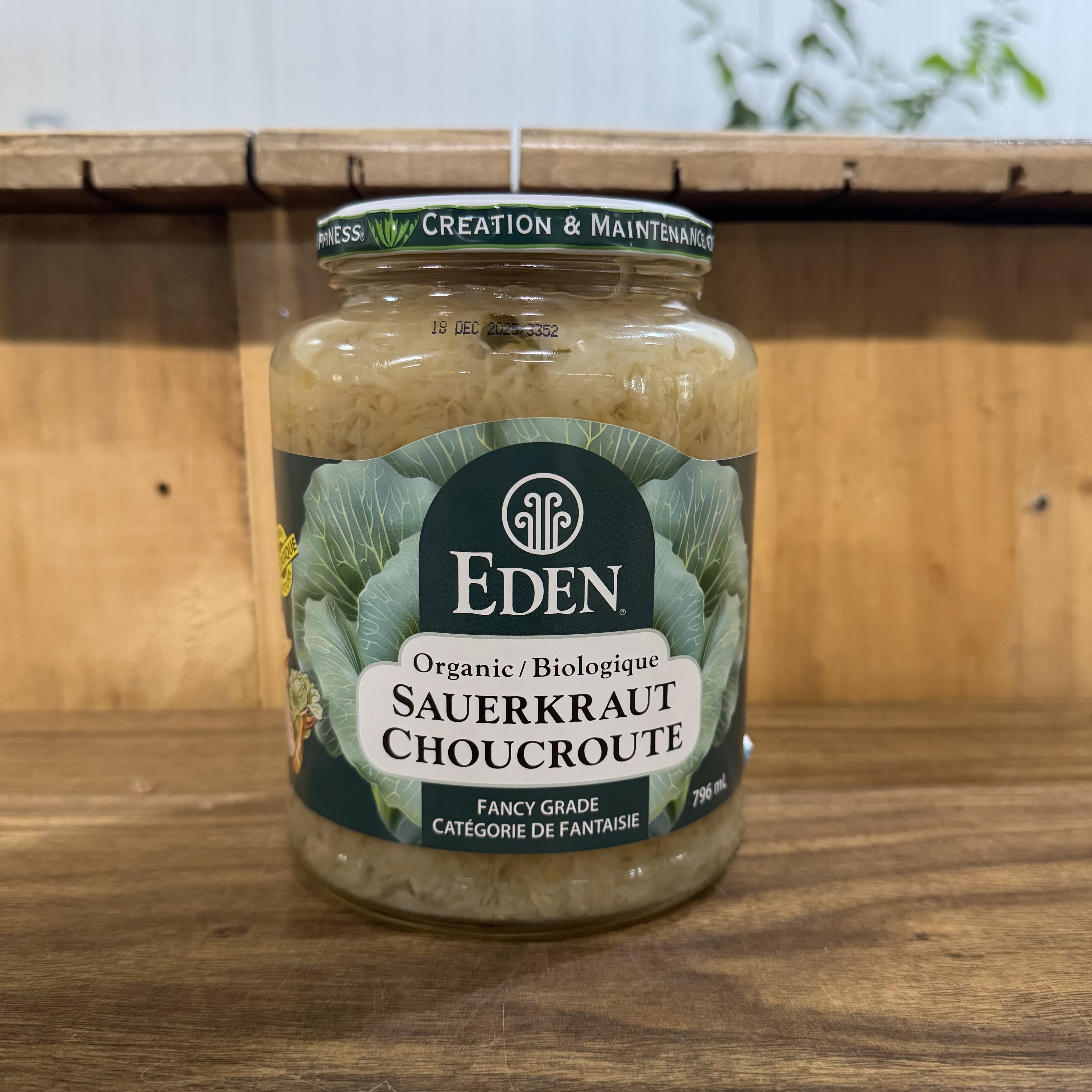 Organic Sauerkraut - Eden