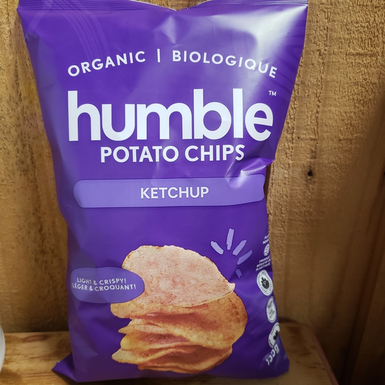 Organic Potato Chips, Ketchup