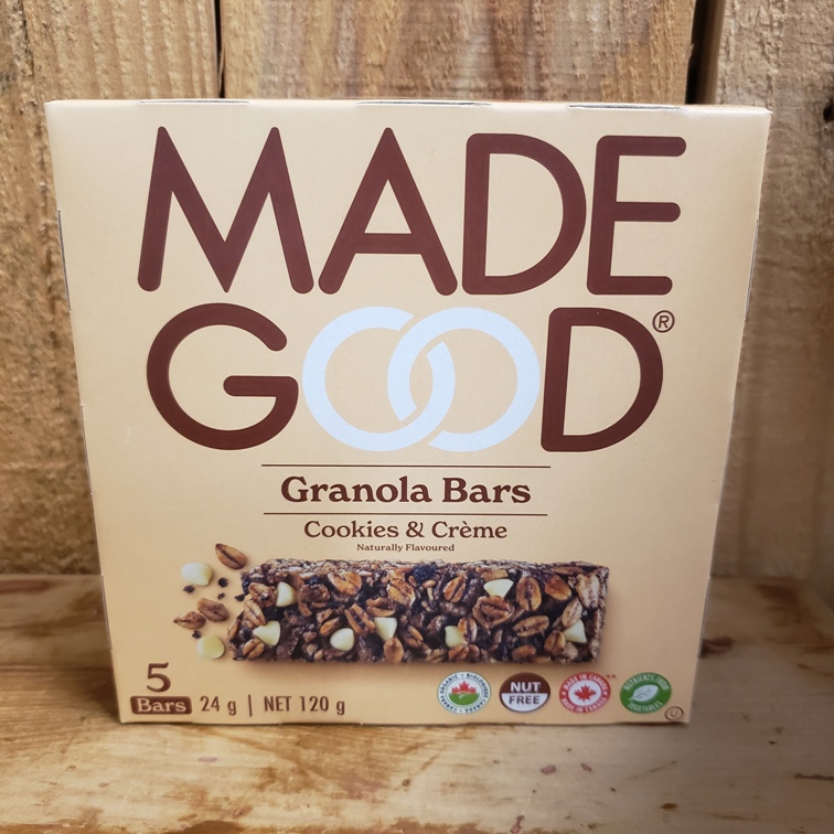 Granola Bars -Cookie & Creme