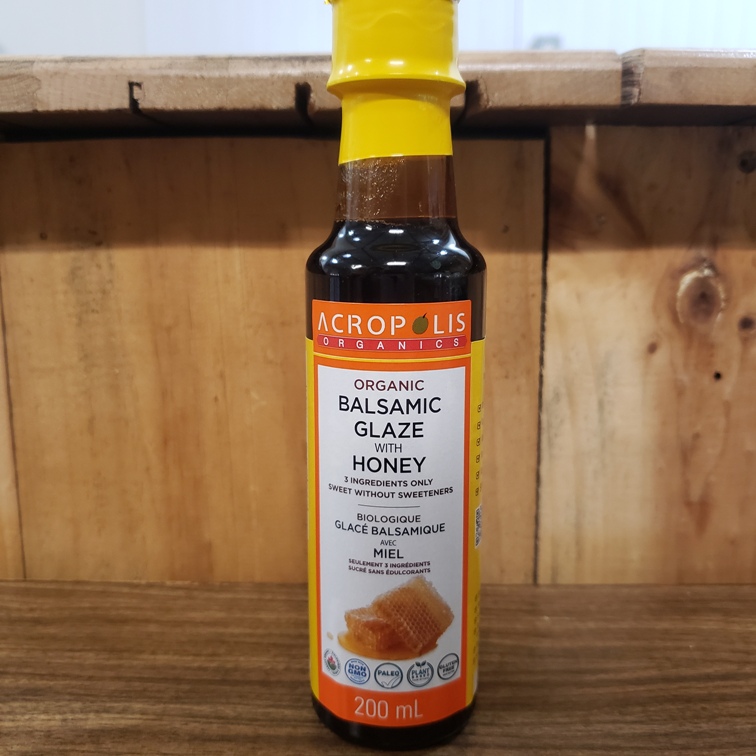Organic Balsamic Glaze, Honey