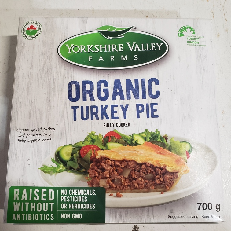 Organic Turkey Pot Pie (Family Size)