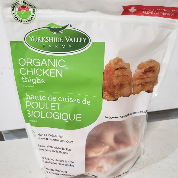 Organic Chicken Thighs 1kg