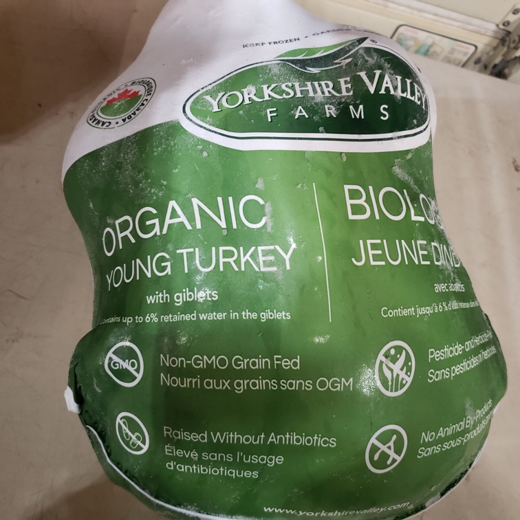Organic Whole Turkey 15.76lb
