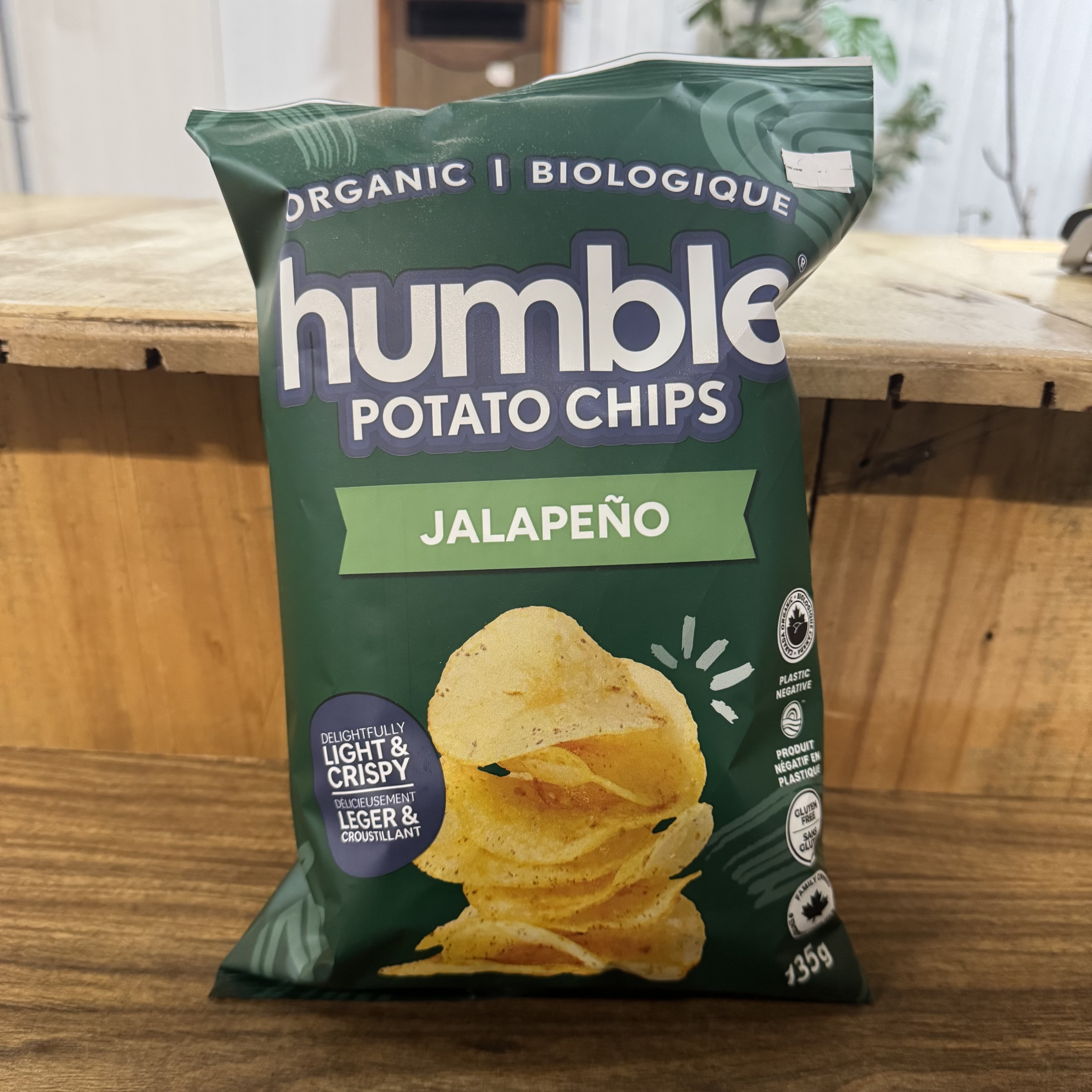 Organic Potato Chips, Jalapeno