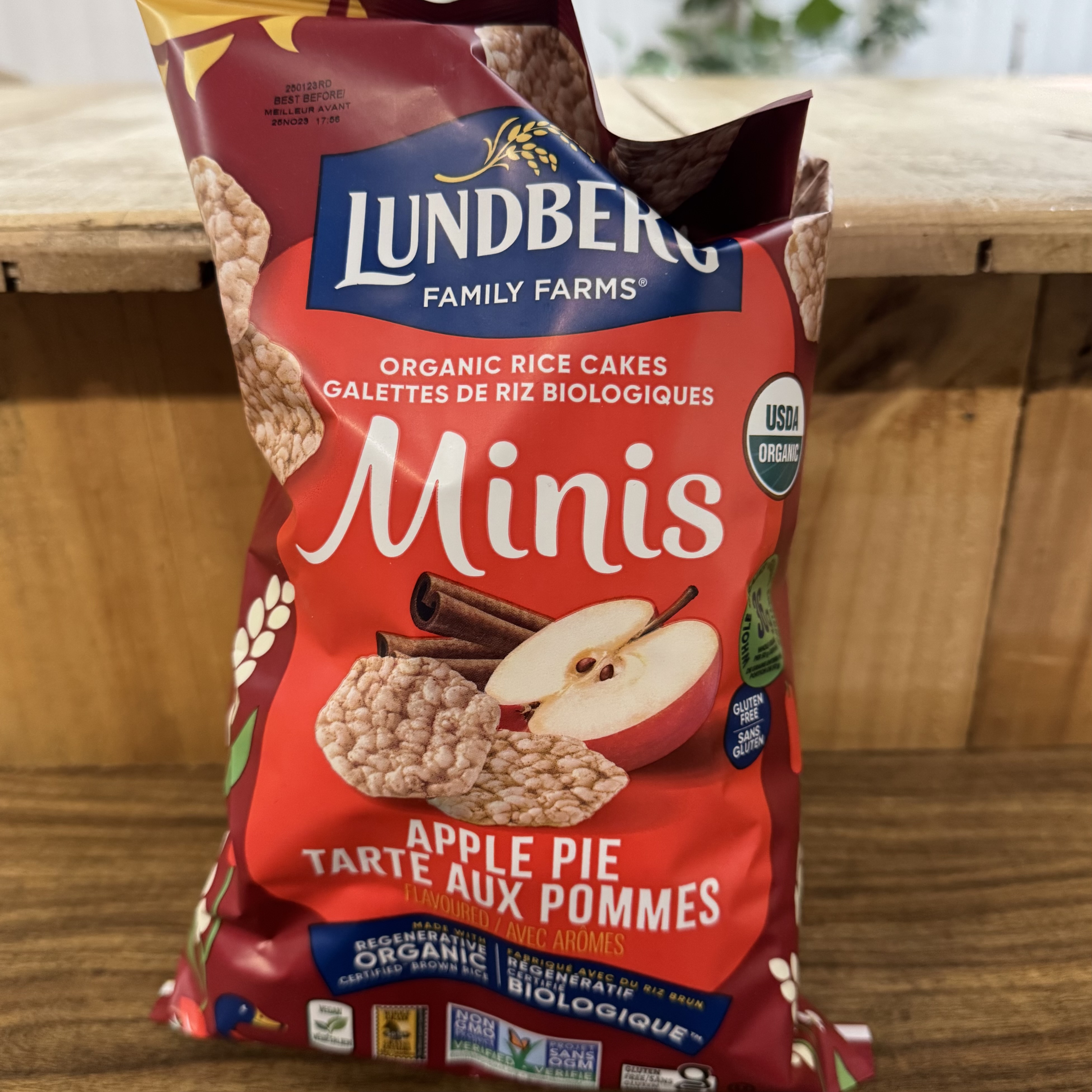 Rice Cake Minis, Apple Pie