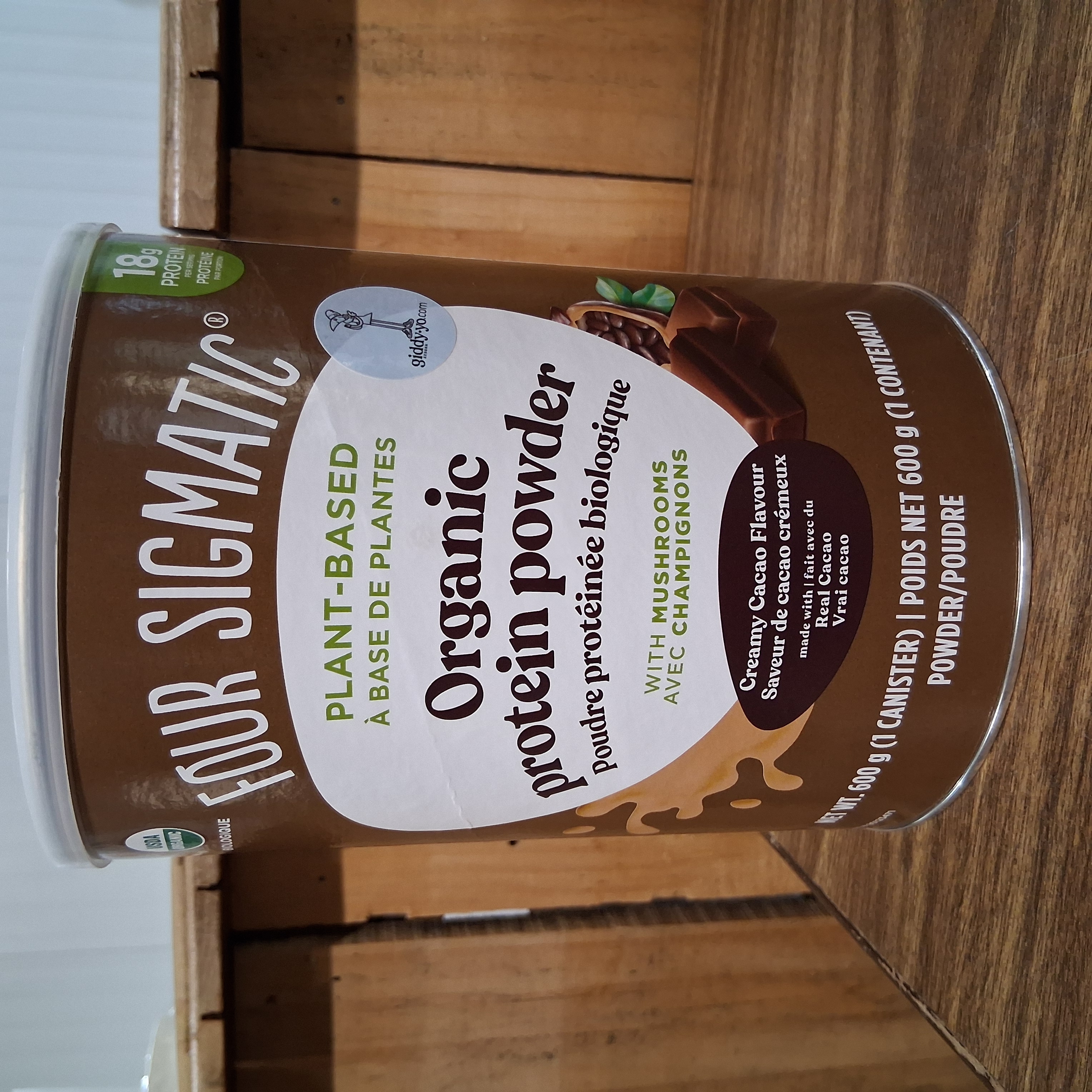 Protein Powder, Creamy Cacao - Four Sigmatic
