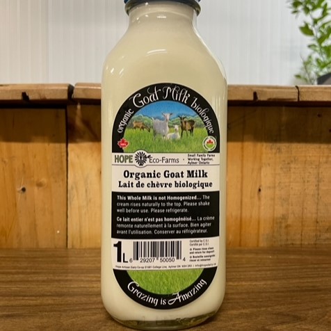 Organic Goat Milk, Whole
