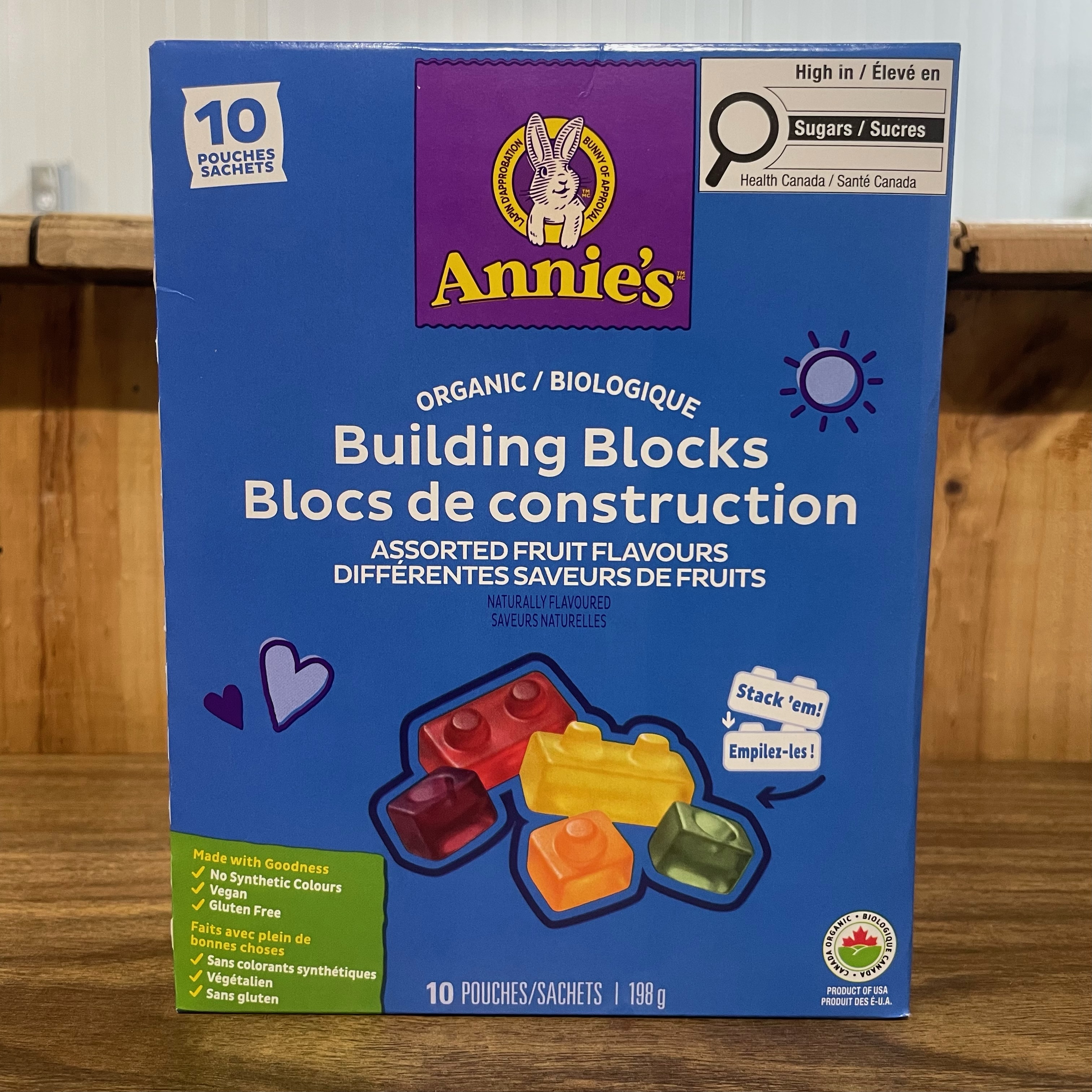 Fruit Snack, Building Blocks